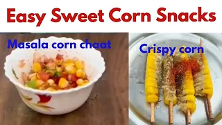 Easy sweet corn recipes / Real miniature cooking  #kidcooking #kidsvideo #sweetcorn #food #cooking