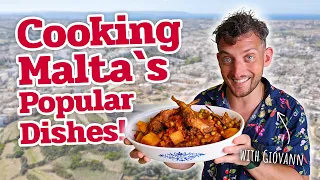 Cooking and Tasting popular Maltese dishes with Giovann Attard