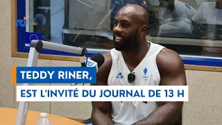 Teddy Riner est l'invité du journal de 13 H