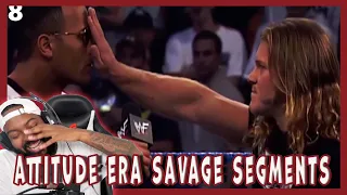 WWE Top 20 Attitude Era Savage Segments (Reaction)