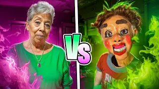 Mi Abuela VS Timmy ¿ Quien Es Mas FUERTE ?