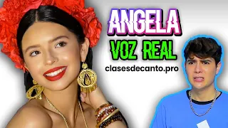 Escuchando la Voz REAL de ANGELA Aguilar sin Autotune | Vargott