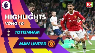 TOTTENHAM - MAN UNITED: CHIẾN DỊCH GIẢI CỨU BẮT ĐẦU, RONALDO TRỞ THÀNH TÂM ĐIỂM | NGOẠI HẠNG ANH