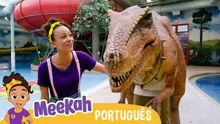 Meekah visita um museu de dinossauros! | NOVO! | Olá Meekah! | Videos Educativos para Crianças