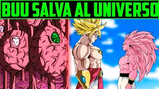 BUU ABSORBE A  ATODOS PARA SALVAR EL UNIVERSO - DRAGON BALL SUPER