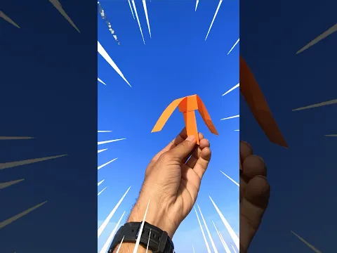 We Made Amazing Paper Helicopter For Kids #shorts #kids #papercraft