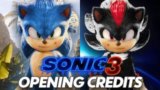 Sonic The Hedgehog 3 - Opening Credits Concept (HD)