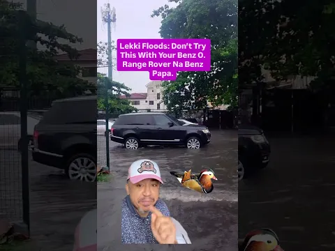 Range Rover Na Benz Papa When It Comes To Lagos Flood.@supercarsofnigeria How You See Am