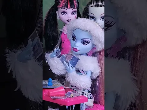 @MattelImagine Abbey y Cleo en un juego de mesa / Stopmotion animation  #monsterhigh #stopmotion