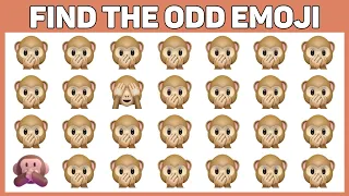 HOW GOOD ARE YOUR EYES #18 l Find The Odd Emoji Out l Emoji Puzzle Quiz