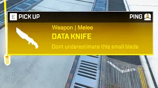 Data Knife In Apex Legends