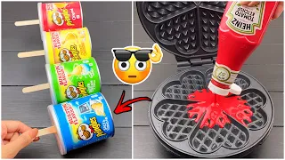 جربت أغرب خدع القنوات الاجنبية 🤔!! آيسكريم البرنقلز 😳!