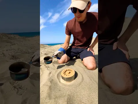 How to Find Metal on the Beach with a Simple Magnet 🧲