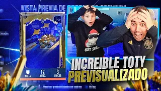INCREIBLE !! NOS SALE UN TOTY EN UN SOBRE PREVISUALIZADO EN FIFA 23 !! QUE LOCURA