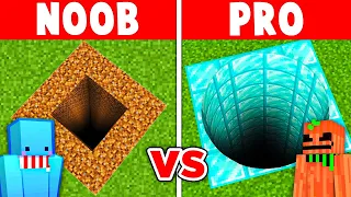 Hice El Túnel Subterráneo Mas Seguro en Batalla de Construcción!