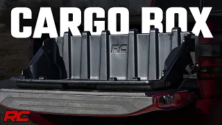 Truck Bed Cargo Storage Box - Slide it out onto the tailgate for easy, frustration-free access