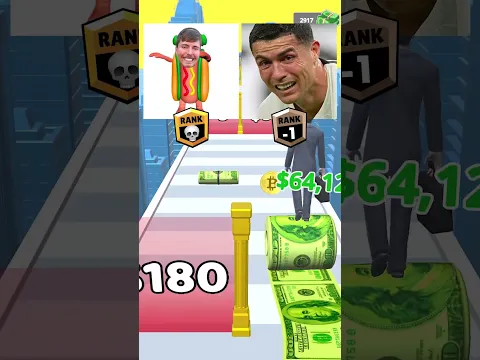 RONALDO vs MR BEAST sus amogus EVOLUTION #cristianoronaldo #mrbeast #sus