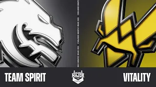 Spirit vs Vitality | StarLadder Budapest Major 2025 - Semifinals - Day 3