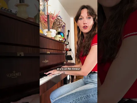 Tuto Piano Night Heights 🪐  #NewMusic #shorts #jain #thefool