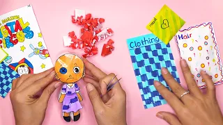 [🐾paper diy🐾] The Amazing Digital Circus 💗 Craftybunnies ASMR Blind Bag Unboxing #tadc