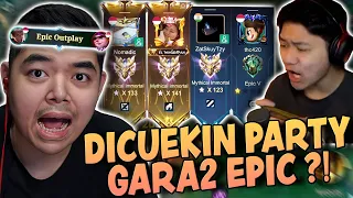 NGESMURF DI MABAR VIP JEJE ADRIEL!! GINI RASANYA KESENJANGAN TIER EPIC DI LOBI IMMO :(