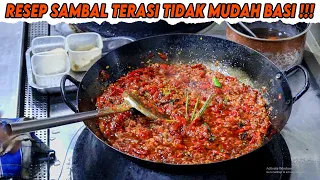 RAHASIA !!! RESEP SAMBAL TERASI GAK GAMPANG BASI NIH GUYS...