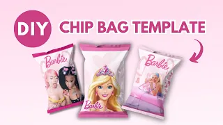 How To Make A Chip Bag Template (Easy)