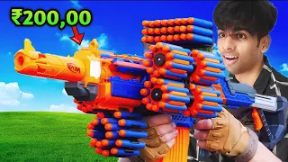 I BOUGHT THA MOST EXPENSIVE NERF GUN FROM AMAZON