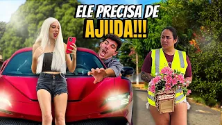 ELE FICOU SEM AR NO CARRO * Será que sobreviveu?