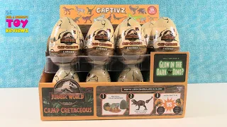 Jurassic World Camp Cretaceous Captivz Dinosaur Slime Eggs Opening | PSToyReviews