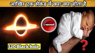 आखिर 1 सेकंड में क्या क्या होता है🤔| About what happens in a second