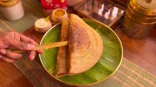 Kambu Dosa / Pearl Millet Dosa / Healthy Breakfast Recipe with Anjali Cold Pressed Sesame Oil