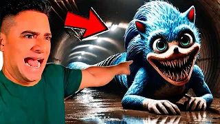5 PERSONAGENS QUE VIROU MONSTRO NO YOUTUBE | SONIC HEAD EATER.EXE e...!!