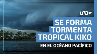 Se forma tormenta tropical Kiko en el océano Pacífico; ve trayectoria