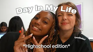 COME WITH ME TO SCHOOL *realistic highschool edition* + Vlog