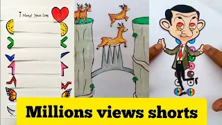 Video over million views 😮 #shorts #art #viral