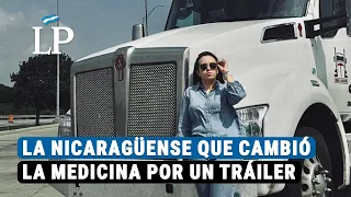 De estudiar medicina a recorrer EE.UU. al volante de un tráiler, la historia de una joven esteliana