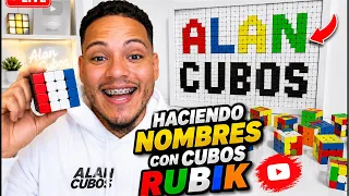 Haciendo NOMBRES con CUBOS de RUBIK