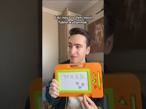 Eski nesil ve yeni nesil tablet kullanmak