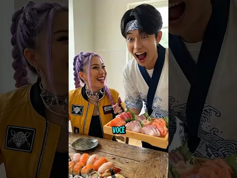 Ele decide fazer um mega café da manhã pra Rumi! 😂 #kpopdemonhunters