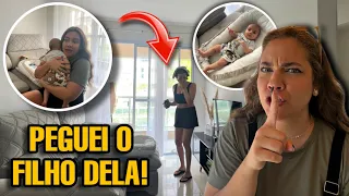 INVADI A CASA DA AMANDA BRANCIFORTE E PEGUEI O FILHO DELA!