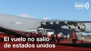 El avión con migrantes colombianos no salió de Estados Unidos | Noticias UNO