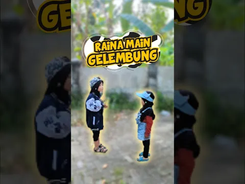 Raina Main Gelembung 🥰 #Shorts