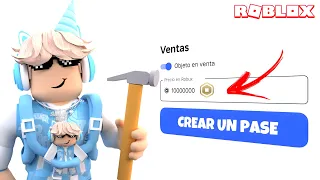 CÓMO CREAR GAME PASS EN ROBLOX