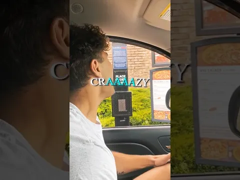 He Rapped His Drive-Thru Order 😂
