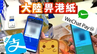 大陸用Alipayhk或Wechat pay HK畀錢攻略！外賣、call車都用得？大陸仲收唔收現金？