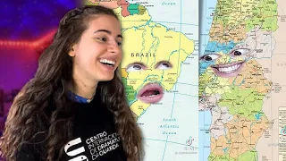 BRASILEIRA REAGE A BRASIL X PORTUGAL no TIKTOK