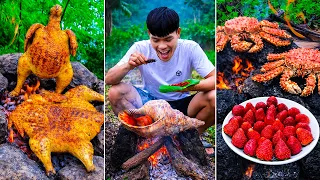Best real food ever! | Grilled King Crab, BBQ Chicken | TikTok Funny Videos