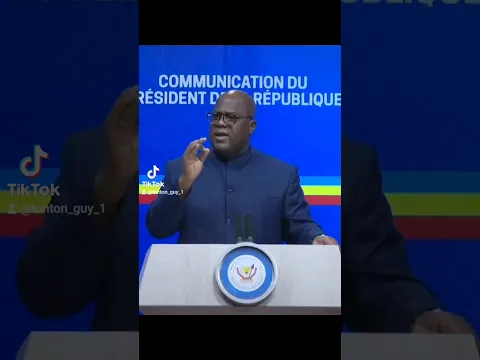 Nous allons user de toutes les voies. dit SEM Félix Antoine tshisekedi #politics #rdcongo #africa