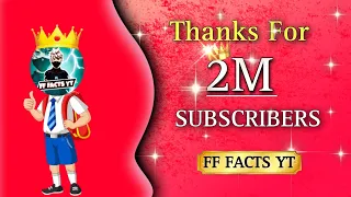 Thanks for🔥2M🔥Subscribers Live Counting 🥳